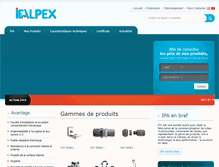 Tablet Screenshot of ipalpex.com